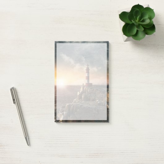 Lighthouses | Red & White Lighthouse ポストイット (オフィス)