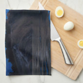 Lighthouses | Starry Night Lighthouse キッチンタオル (四つ折り)