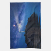 Lighthouses | Starry Night Lighthouse キッチンタオル (縦)