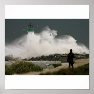 LighthouseWavelarge ポスター