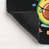 Lighting Avocado Ugly Christmas Sweater Guacamole  マウスパッド (コーナー)