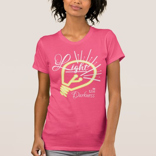 LightintheDarkness Christian T-shirt Tシャツ (正面)