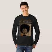 Lightly Melanated HBCU Educated Historical Black C Tシャツ (正面フル)