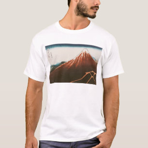 Lightningの上の富士 Tシャツ