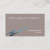 LIGHTNING3名刺の暗灰色 名刺 (裏面)