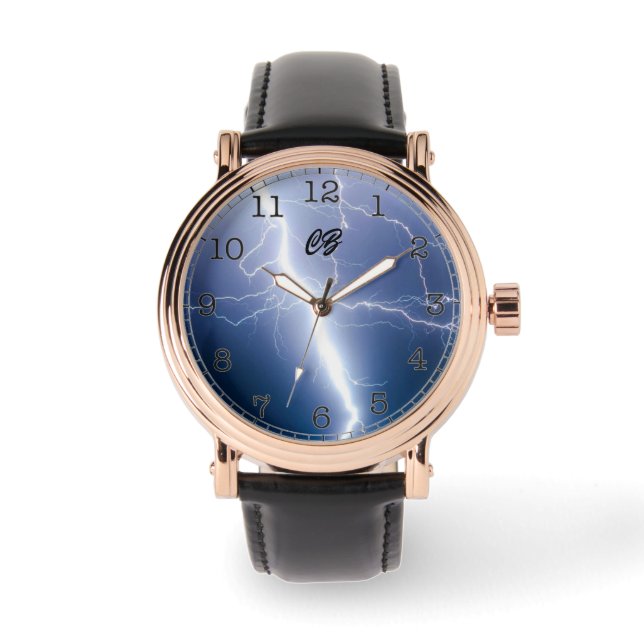 "Lightning"  腕時計 (正面)