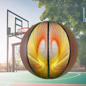 Lightning abstract バスケットボール