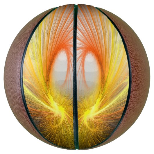 Lightning abstract バスケットボール (縦)