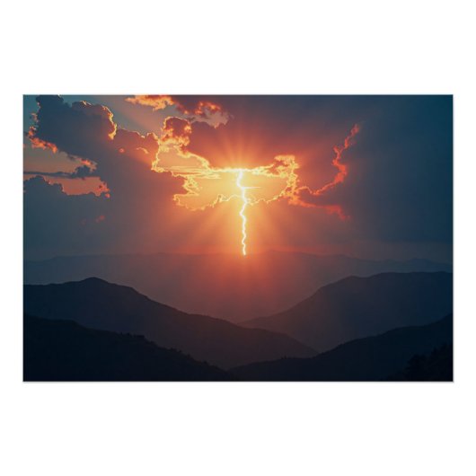 Lightning at Dusk ポスター (正面)
