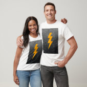 Lightning Bolt in Concrete Tシャツ (ユニセックス)