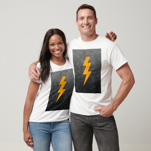 Lightning Bolt in Concrete Tシャツ (ユニセックス)