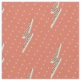 Lightning bolt soft pink  ファブリック