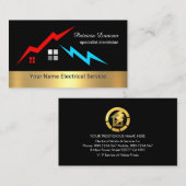 Lightning Bolt Strikes Home Outage 名刺 (正面/裏面)