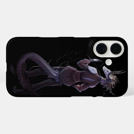 Lightning Dragon Case-Mate iPhoneケース (裏面 (横))