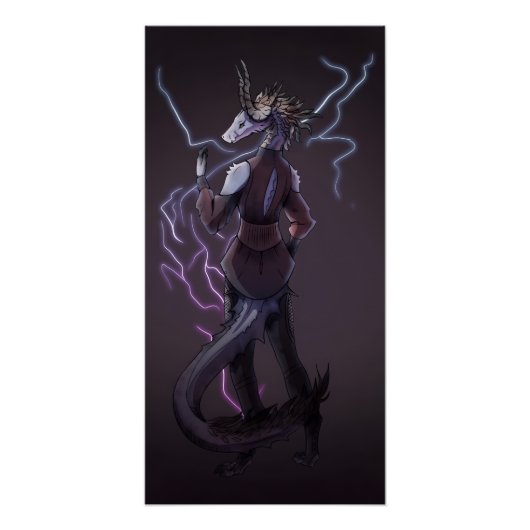 Lightning Dragon, licht draak ポスター (正面)