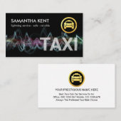 Lightning Fast Taxi Driver Service 名刺 (正面/裏面)