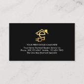 Lightning On Electric Service 名刺 (裏面)