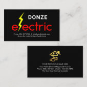 Lightning On Electric Service 名刺 (正面/裏面)