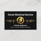 Lightning Powers Gold Home Power 名刺 (正面)