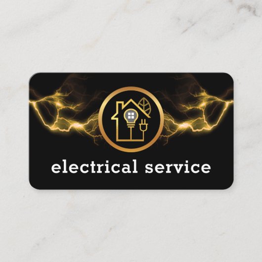 Lightning Powers Home Electrical Circuit 名刺 (正面)
