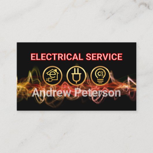 Lightning Powers Up Your Name 名刺 (正面)