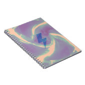 Lightning ray blue tech ノートブック (右側)