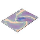 Lightning ray blue tech ノートブック (左側)