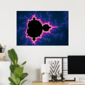 Lightningbrot – フラクタル ポスター (ホームオフィス)