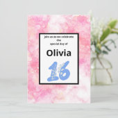 Lightroom fall aesthetic forest 招待状 (スタンド正面)