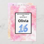 Lightroom fall aesthetic forest 招待状 (正面/裏面)