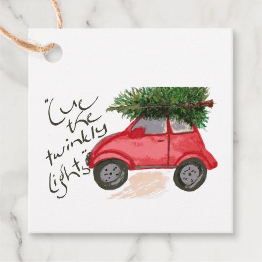 Lightsギフトラベル フェイバータグ (正面)