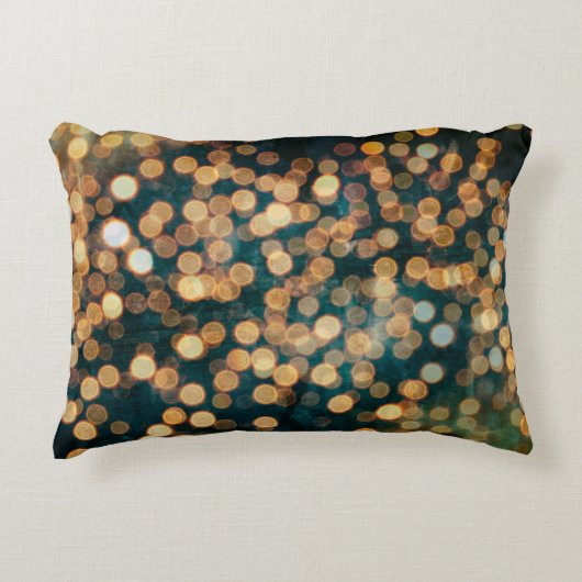 lights backgroundabstract, background, black ぼやけ,  アクセントクッション (正面)