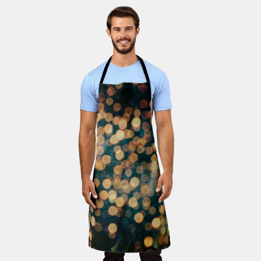 lights backgroundabstract, background, black ぼやけ,  エプロン (着用した状態)