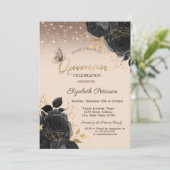 Lights,Black Roses Glitter Butterflies  招待状 (スタンド正面)