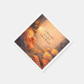 Lights Camera Baby Shower スタンダードカクテルナプキン (角)