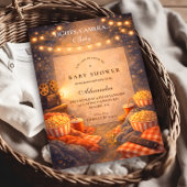 Lights Camera Baby Shower 招待状