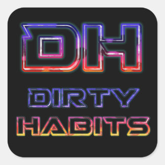 Lights Dirty Sticker スクエアシール