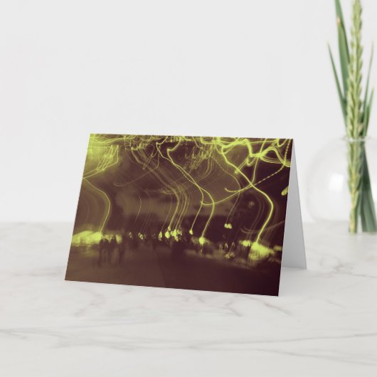 "Lights Go歩く" – カード (正面)