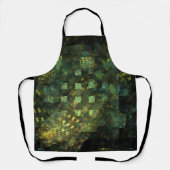 Lights in the City抽象芸術アートエプロン エプロン (正面)
