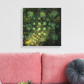 Lights in the City抽象芸術白黒 キャンバスプリント (インサイチュ (リビング))