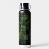 Lights in the City抽象芸術・アート ウォーターボトル (背面)