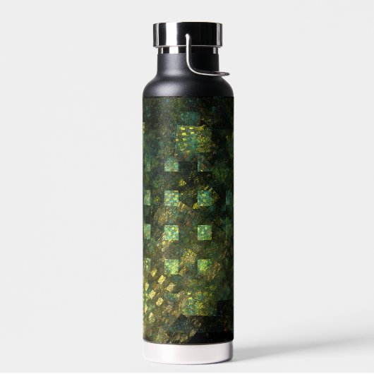 Lights in the City抽象芸術・アート ウォーターボトル (左面)