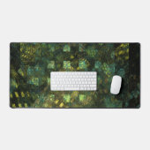 Lights in the City抽象芸術・アート デスクマット (キーボード&マウス)