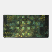 Lights in the City抽象芸術・アート デスクマット (正面)