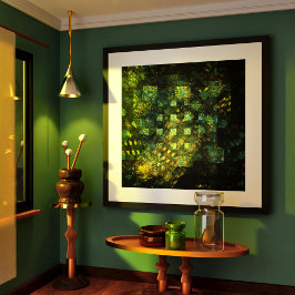 Lights in the City抽象芸術・アート ポスター