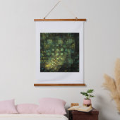 Lights in the City抽象芸術・アート 吊り下げ型タペストリー (寝室)