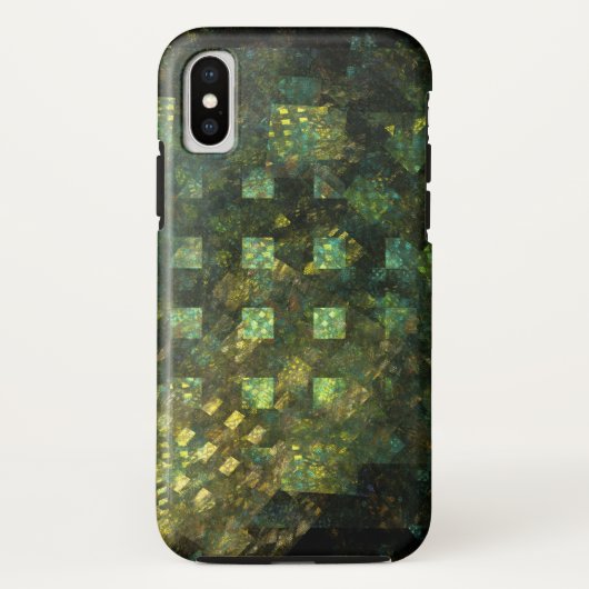 Lights in the City抽象芸術・アート Case-Mate iPhoneケース (裏面)