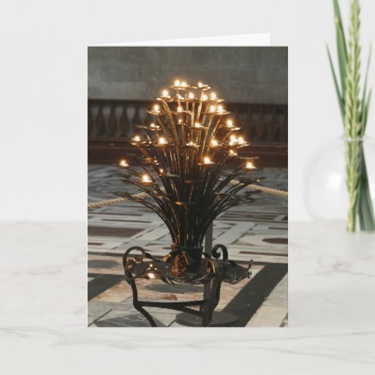 Lights of Faith，フィレンツェ，イタリア –  カード (正面)