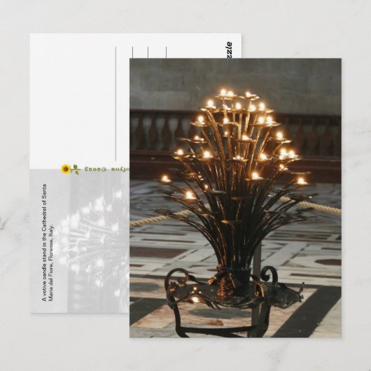 Lights of Faith，フィレンツェ，イタリア –  ポストカード (正面/裏面)