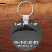 Lights On / Off – 地球時間のライトを暗くする キーホルダー (正面)